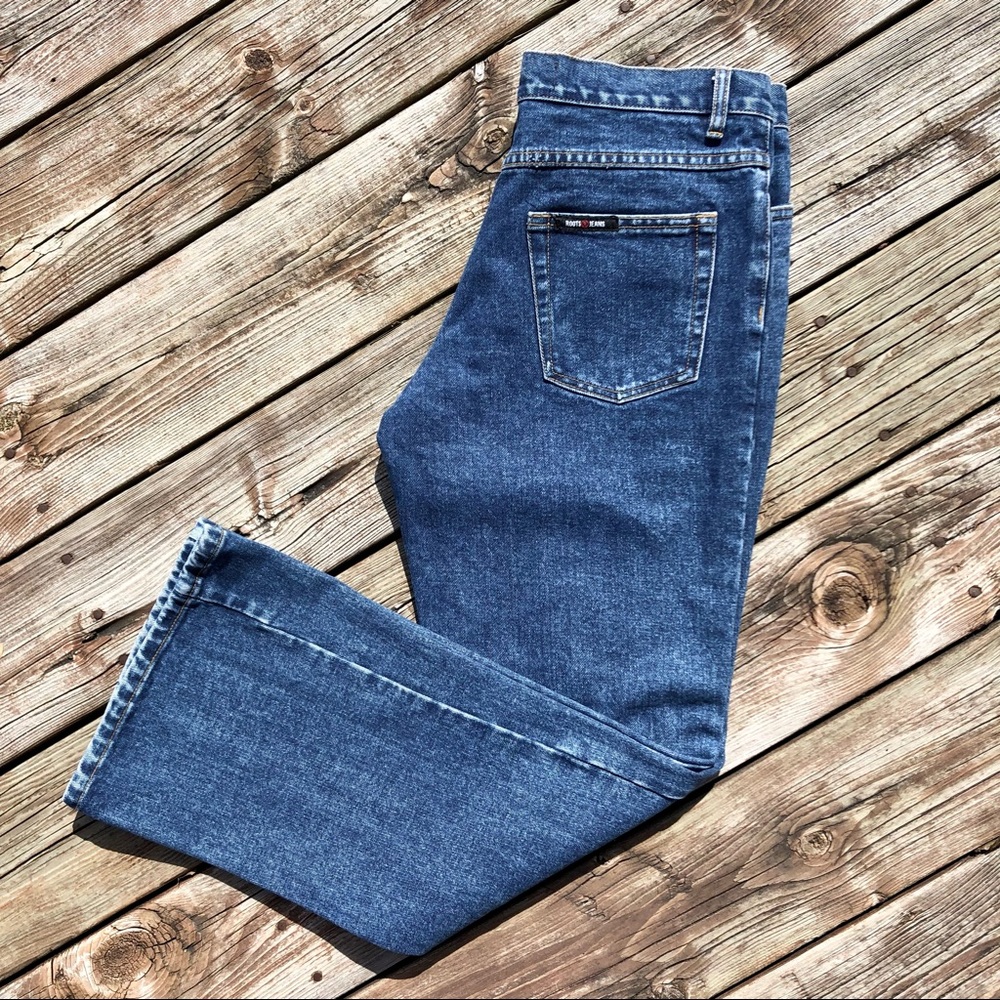 Roots Women’s Jeans Size 31 Blue Every Day Flared